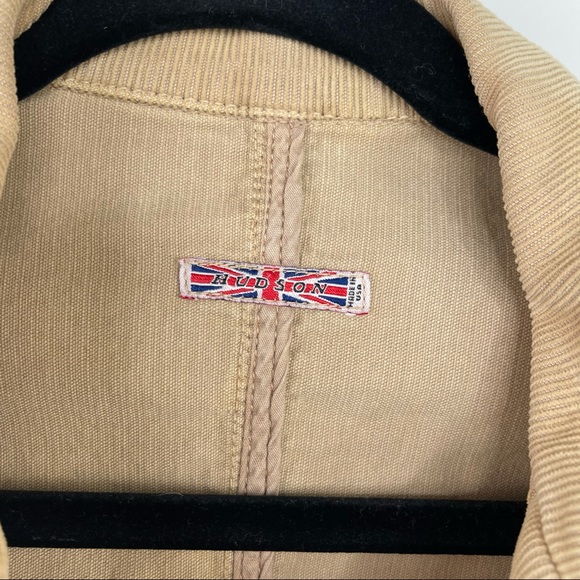 Hudson Jeans Corduroy Brown Long Sleeve Button Down Jacket Women’s Size M. T - Picture 2 of 9